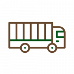 Icone d'un camion de livraison